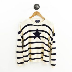 Katherine Johansson Striped Cotton Sweater #197-60